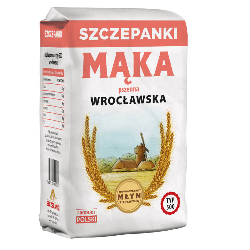 Mąka pszenna Wrocławska Typ 500